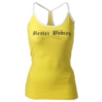 Майка Strap rib tank, Cyber yellow  размеры S-L
