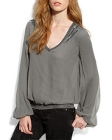 Топ Chiffon Overlay