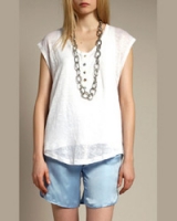 Топ Scoop Neck Tunic
