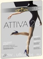 Колготки Omsa Attiva 20 nero 4
