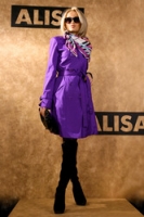 Плащ Фиолетовая роскошь от AlisaFashion
