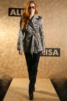 Леопардовый короткий плащ от AlisaFashion