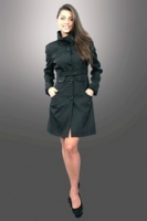 Черный плащ от AlisaFashion
